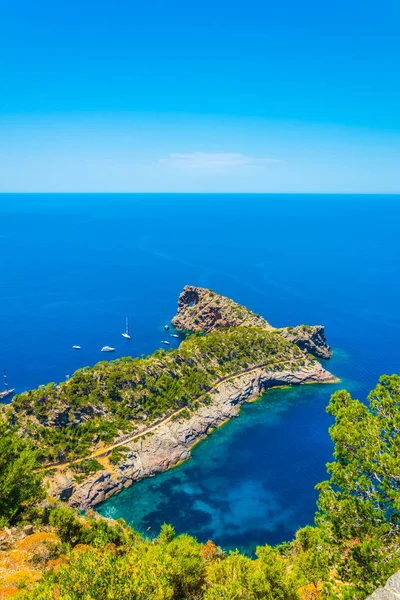 Cala Costa Brava Mallorca Spanje — Stockfoto