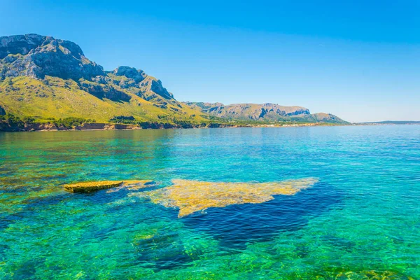 Baía Calo Maiorca Spai — Fotografia de Stock