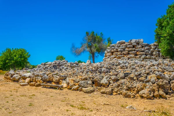 Talayot Capocorb Vell 在马略卡岛的废墟 Spai — 图库照片