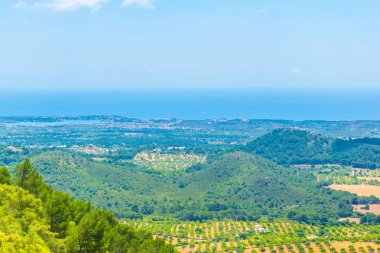 Anakara Mallorca, İspanya'nın havadan görünümü