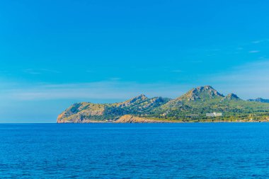 Düzensiz sahil Mallorca adlı Cap Vermel