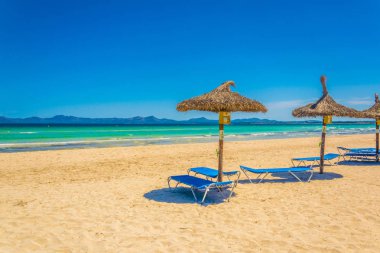 Bir Port d'Alcudia ve Can Picafort, Spai arasındaki Alcudia plaj