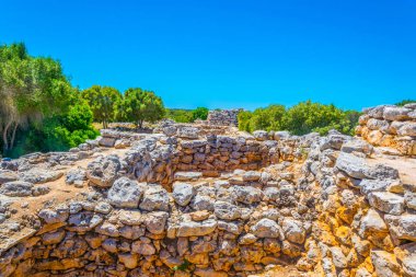 Mallorca, Spai, Talayot Capocorb Vell kalıntıları