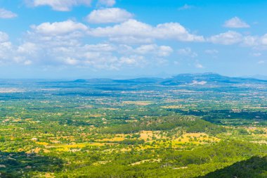 Anakara Mallorca, İspanya'nın havadan görünümü