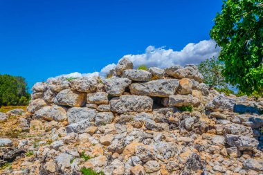 Mallorca, Spai, Talayot Capocorb Vell kalıntıları