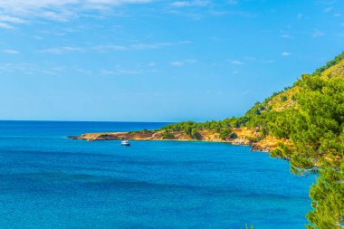 Düzensiz sahil Mallorca adlı Cap Ferrut