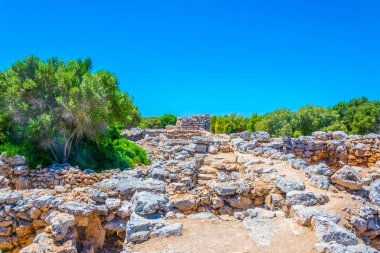 Mallorca, Spai, Talayot Capocorb Vell kalıntıları