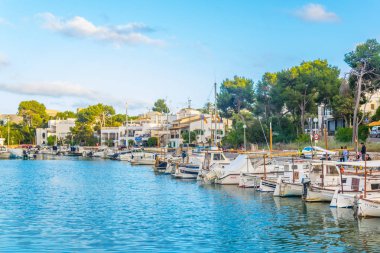 Portopetro kasaba Mallorca, İspanya