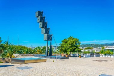 Bou de Santiago Calatrava Heykeli Palma de Mallorca, Spai