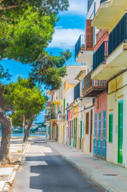 Mallorca, İspanya için Portocolom şehir