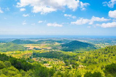 Anakara Mallorca, İspanya'nın havadan görünümü