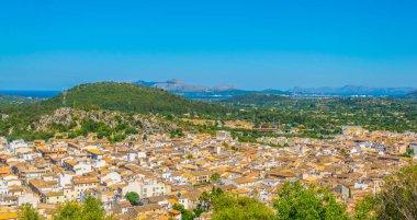 Pollenca, Mallorca, Spai havadan görünümü