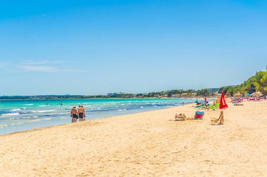 Bir Port d'Alcudia ve Can Picafort, Spai arasındaki Alcudia plaj