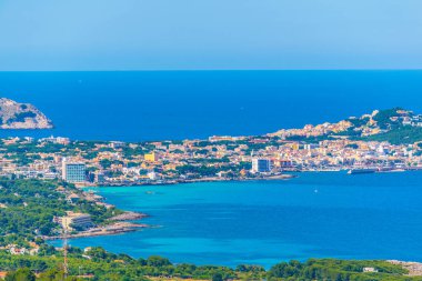 Cala Ratjada, Mallorca, Spai havadan görünümü