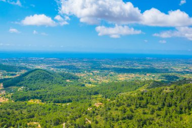 Anakara Mallorca, İspanya'nın havadan görünümü