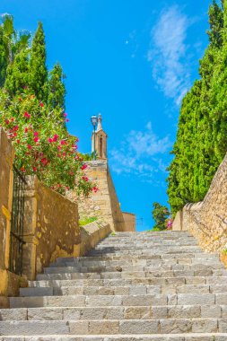 Kutsal Aziz Salvador Arta, Mallorca, Spai adlı önde gelen dik merdiven