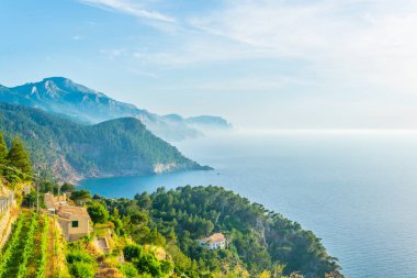 Mallorca düzensiz sahil Torre del Verger, Spai görüntülendi