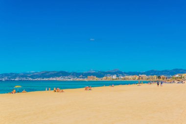 Palma de Palma Plajı Palma de Mallorca, Spai