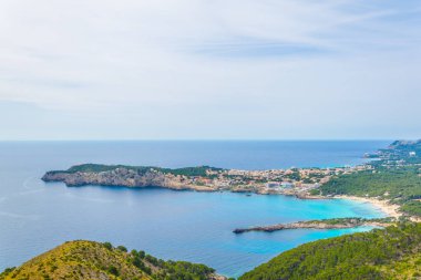 Cala Ratjada, Mallorca, Spai havadan görünümü