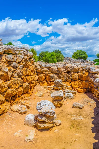 Talayot Capocorb Vell Mallorca Spai Romjai — Stock Fotó