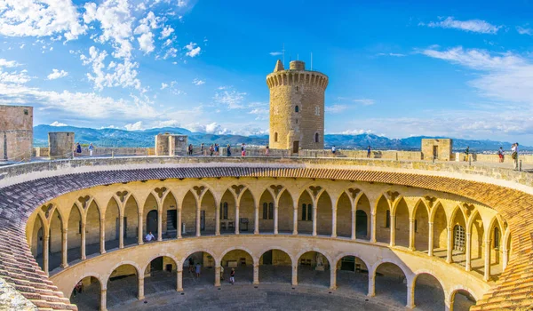 Castell Bellver Palma Mallorca Spai — Stockfoto