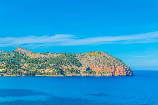 Ragged Coast Mallorca Cap Vermel — Stock Photo, Image