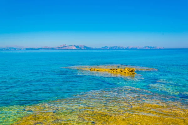 Agua Turquesa Mallorca Spai — Foto de Stock