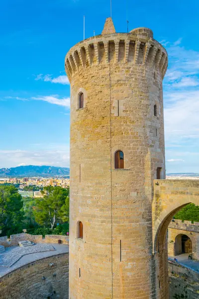 Castell Bellver Palma Mallorca Spai — Stok fotoğraf