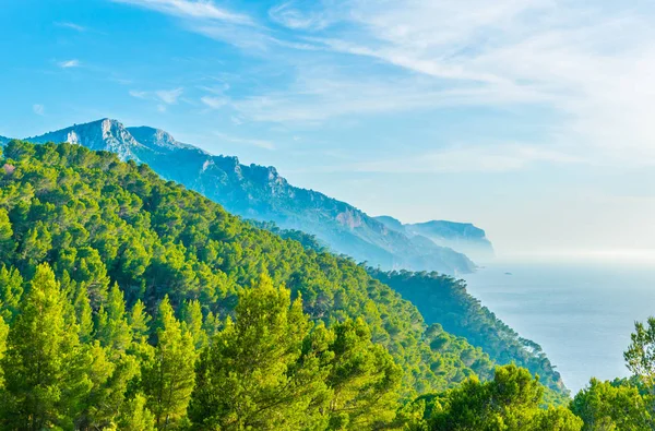Mallorca düzensiz sahil Torre del Verger, Spai görüntülendi