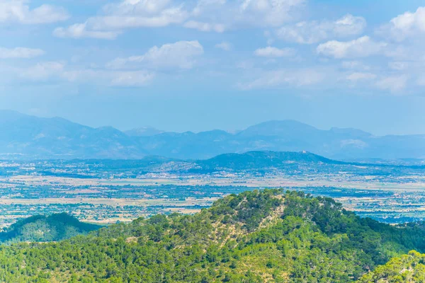 Aerial View Mainland Mallorca Spain — Stock Photo, Image