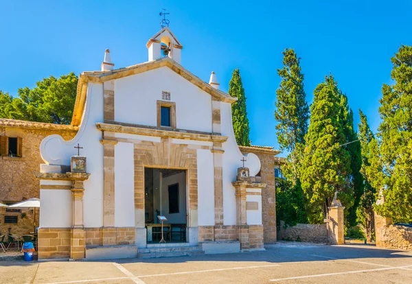 Calvari Chapel Pollenca Mallorca Spai — Stock Photo, Image