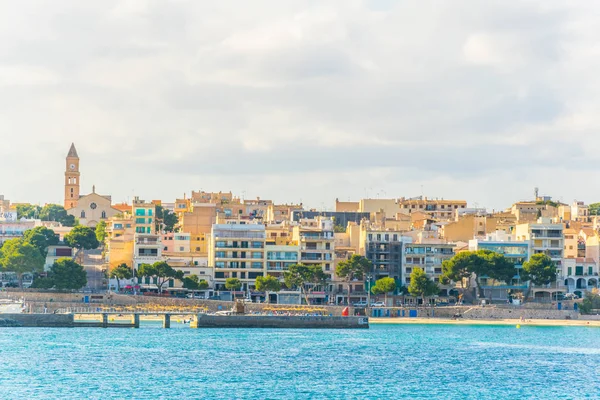 Zeezicht Van Porto Cristo Mallorca Spai — Stockfoto