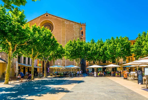 Pollenca Espanha Maio 2017 Igreja Santa Maria Dels Angels Pollenca — Fotografia de Stock