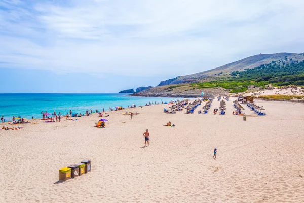 Cala Mesquida Espagne Mai 2017 Plage Cala Mesquida Majorque Spai — Photo