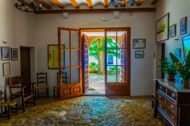 Miramar, İspanya, 26 Mayıs 2017: İç in Monestir de Miramar adlı Mallorca, Spai