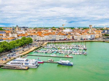 Görünümü, eski liman, La Rochelle, Frangı