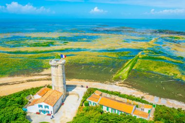 Hava görünümünü Ancienne Tur Des Baleines Ile de Re, Frangı adlı yer alan