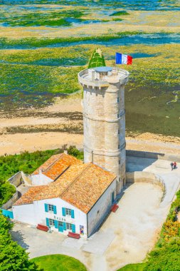 Hava görünümünü Ancienne Tur Des Baleines Ile de Re, Frangı adlı yer alan