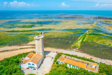 Hava görünümünü Ancienne Tur Des Baleines Ile de Re, Frangı adlı yer alan