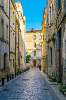 Bordeaux, Frangı tarihi merkezi dar bir sokakta görünümünü