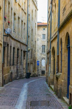 Bordeaux, Frangı tarihi merkezi dar bir sokakta görünümünü