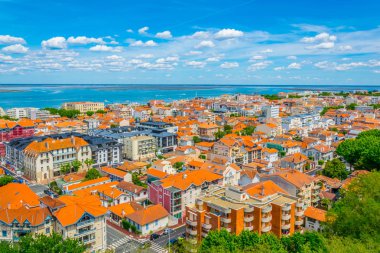 Bir Arcachon, Frangı havadan görünümü