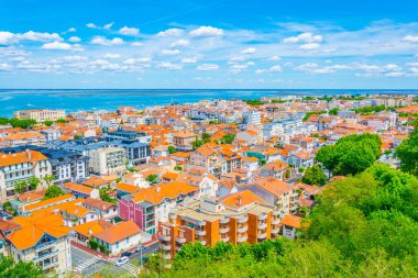 Bir Arcachon, Frangı havadan görünümü