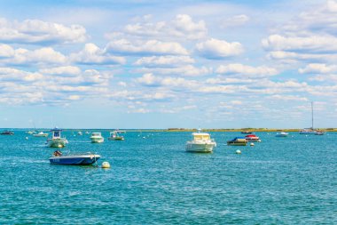 Frangı Arcachon koyu sahil şeridi