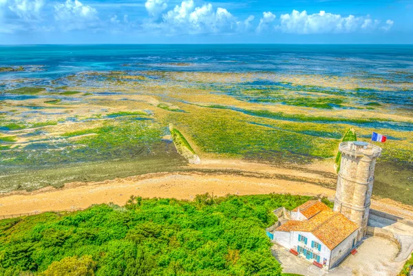 Hava görünümünü Ancienne Tur Des Baleines Ile de Re, Frangı adlı yer alan