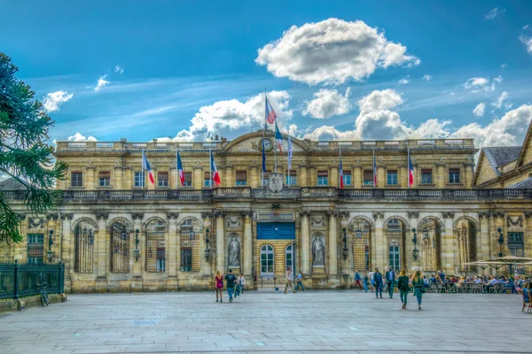 Palais Rohan Town Hall Bordeaux Franc — Stock Photo, Image