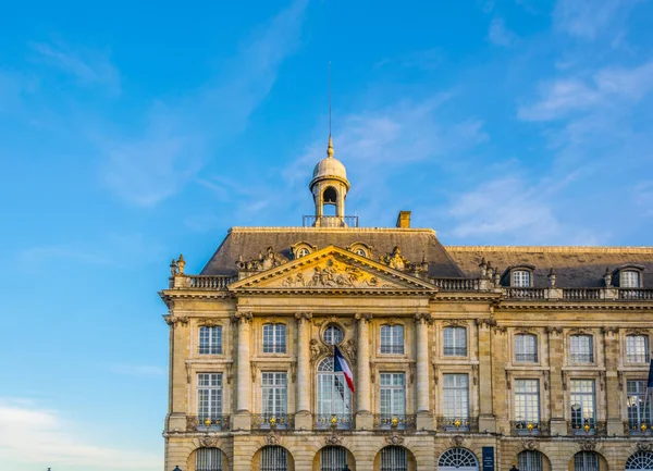 View Place Bourse Bordeaux Franc — Stock Photo, Image