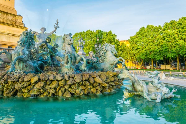 Monument Aux Girondins Bordeaux Frankreich — Stockfoto