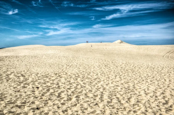 Dune Pilat Największe Wydmy Europie Frank — Zdjęcie stockowe