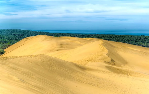 Dune Pilat Największe Wydmy Europie Frank — Zdjęcie stockowe